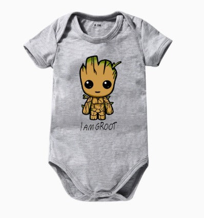 Newborn Babies I Am Groot Romper Jumpsuit Clothes