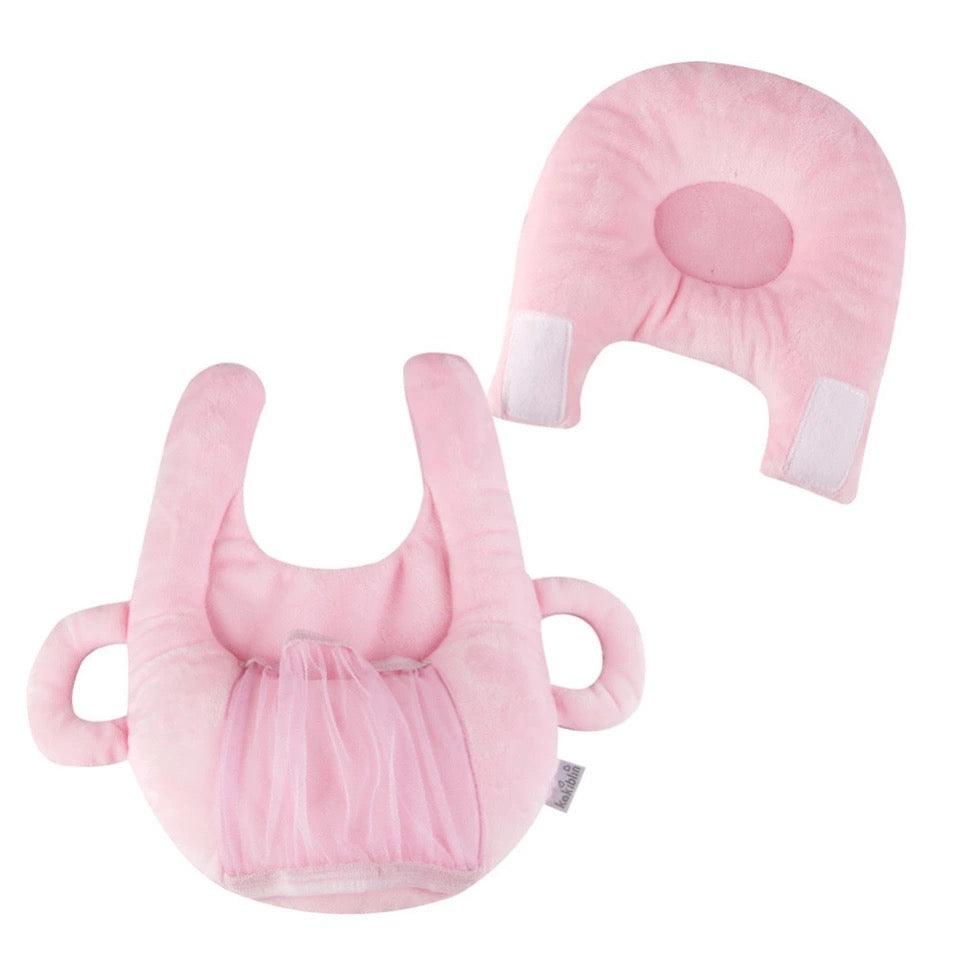 Portable Multifunctional Breastfeeding Baby Pillow Pink