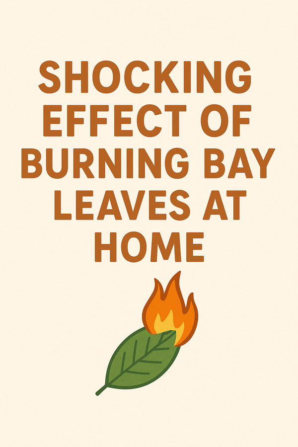 SHOCKING EFFECT OF BURNING BAY LEAVES AT HOME