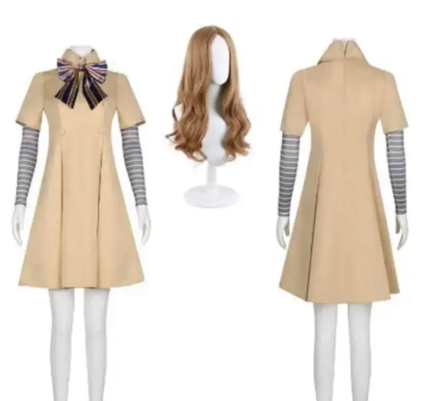 Halloween Megan Ai Robot Doll Cosplay Costume