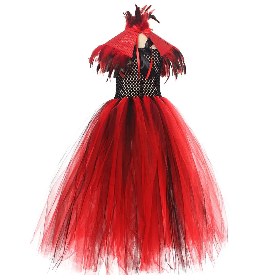 Girl’s Halloween Disguise Demon Queen Costume