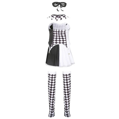 Women Vampire Clown Cosplay Costume