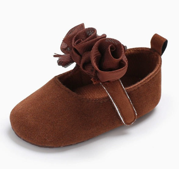 Beautiful Baby Girl Princess Soft Plush Pom Shoes
