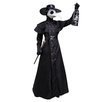 Children Dark Dungeon Hero Crow Mouth Plague Doctor Costume