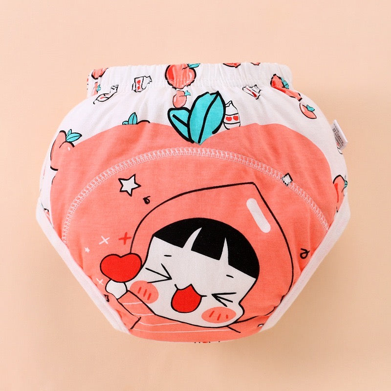 Baby Potty Training Pants Cute Animal Reusable Underwear