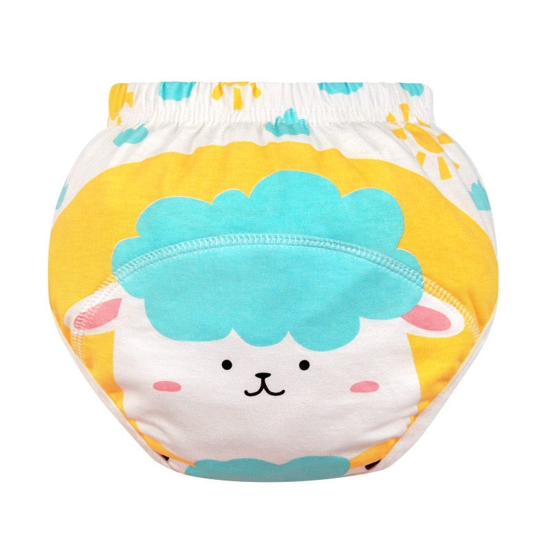 Baby Potty Training Pants Cute Animal Reusable Underwear