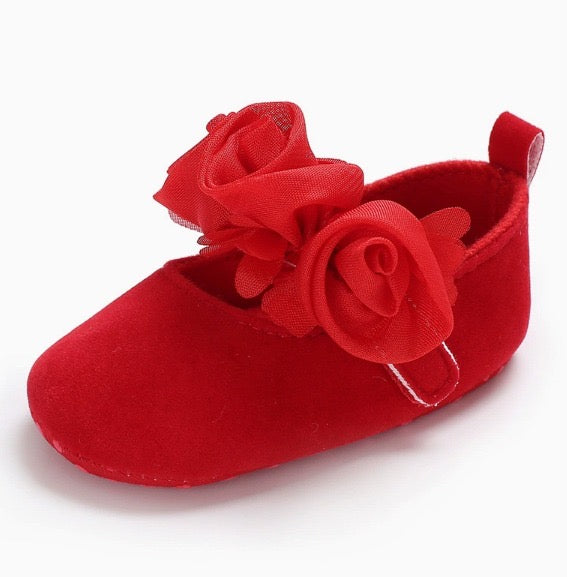 Beautiful Baby Girl Princess Soft Plush Pom Shoes
