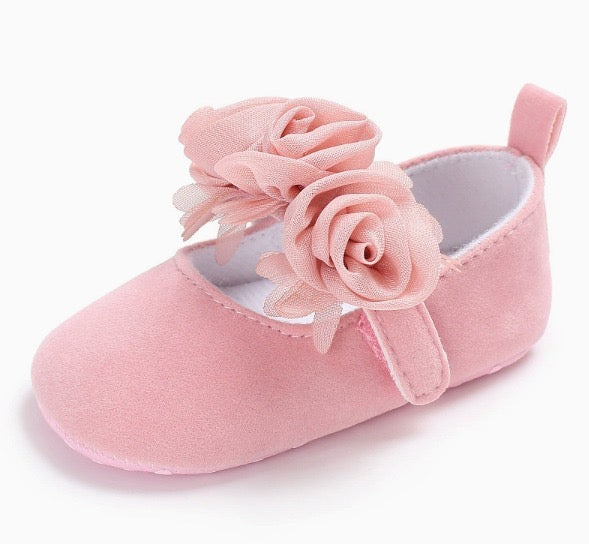 Beautiful Baby Girl Princess Soft Plush Pom Shoes