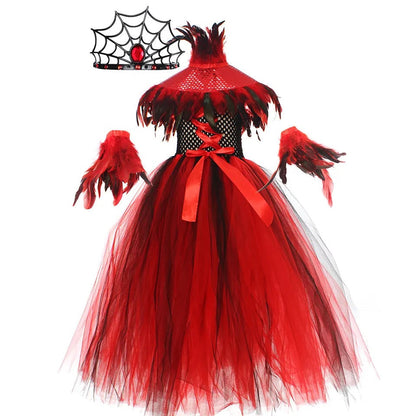 Girl’s Halloween Disguise Demon Queen Costume