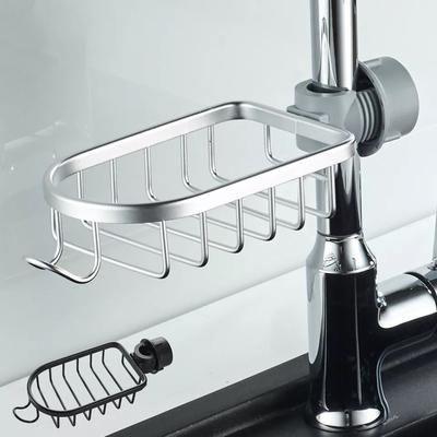 Adjustable Faucet Bathroom Shelf Shower Storage Holder Rack Bump baby and beyond