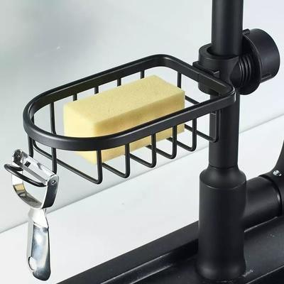 Adjustable Faucet Bathroom Shelf Shower Storage Holder Rack Bump baby and beyond