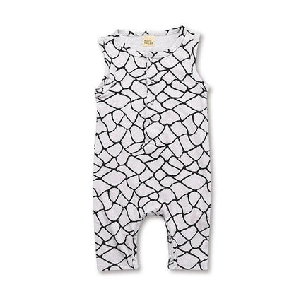 Adorable Baby Boy Sleeveless Jumpsuit Clothes Bump baby and beyond