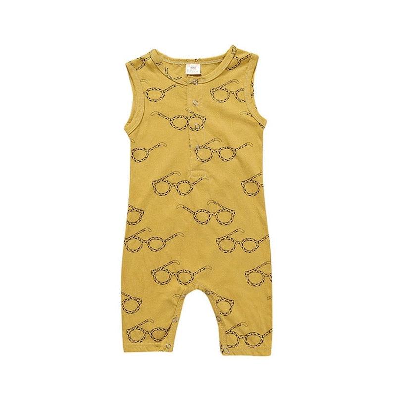 Adorable Baby Boy Sleeveless Jumpsuit Clothes Bump baby and beyond