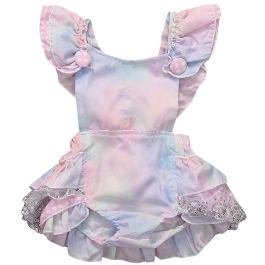 Adorable Baby Girl Romper Ruffles Jumpsuit Bump baby and beyond