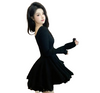 Women French Style Square Collar Korean Dress