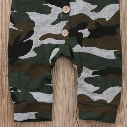 Baby Boy Girl Hoodie Camoflauge Jumpsuit Bump baby and beyond