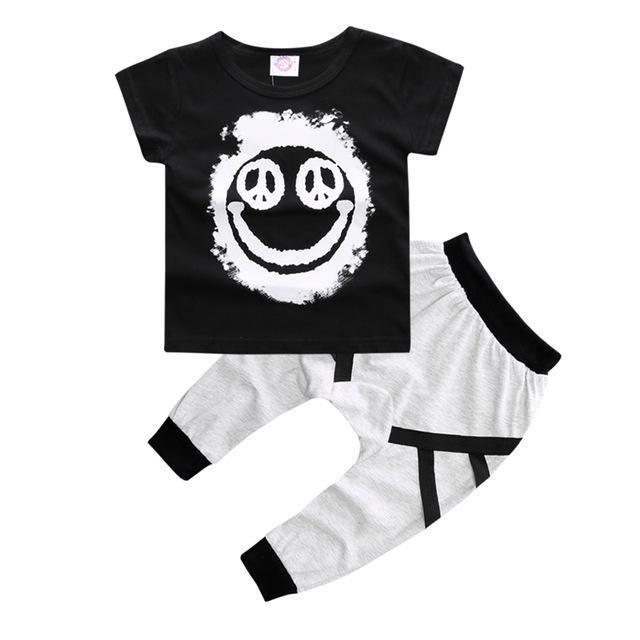 Baby Cotton Animal Short Sleeve T Shirt Pants Bump baby and beyond