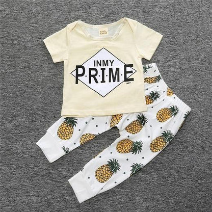 Baby Cotton Animal Short Sleeve T Shirt Pants Bump baby and beyond