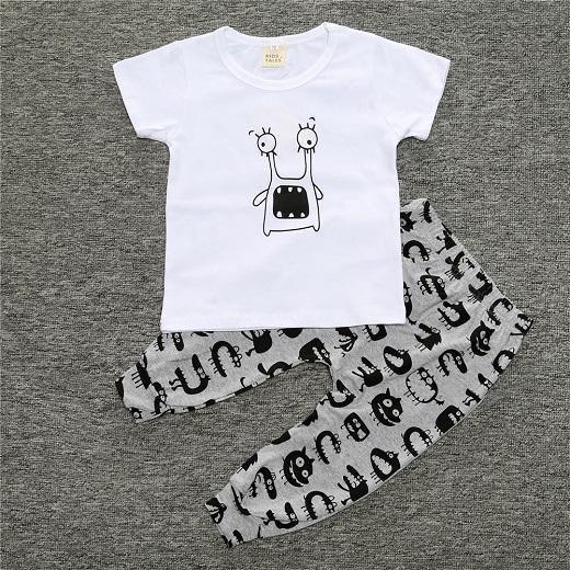 Baby Cotton Animal Short Sleeve T Shirt Pants Bump baby and beyond