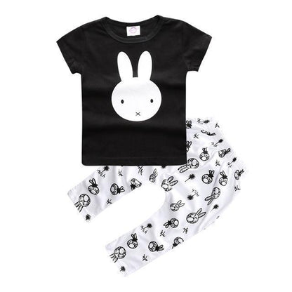 Baby Cotton Animal Short Sleeve T Shirt Pants Bump baby and beyond