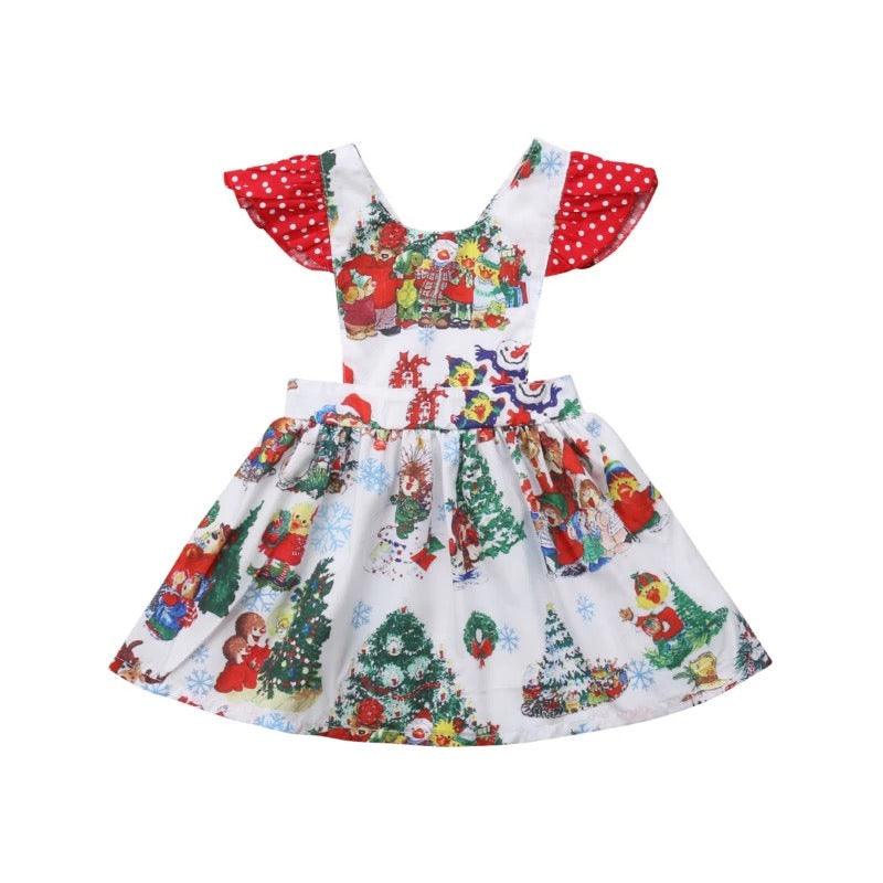 Baby Girl Colorful Christmas Dress Bump baby and beyond