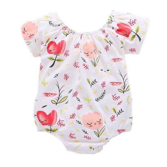 Baby Girl Floral Flower Onesies Bump baby and beyond