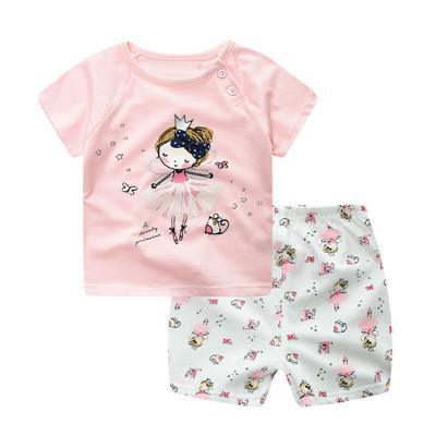 Baby Girls Rabbit T Shirt Pants Outfit Bump baby and beyond