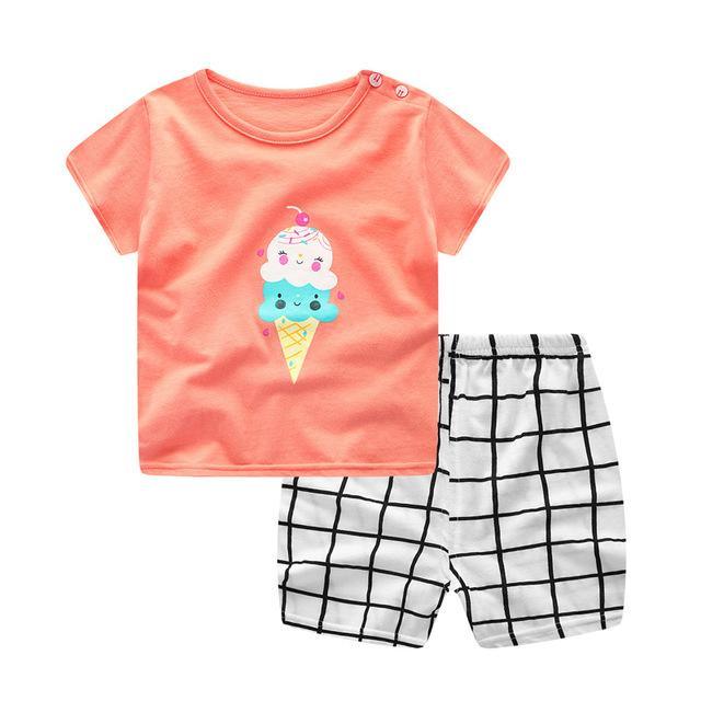 Baby Girls Rabbit T Shirt Pants Outfit Bump baby and beyond