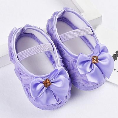 Baby Girls Ribbons Bowknot Shoes Bump baby and beyond