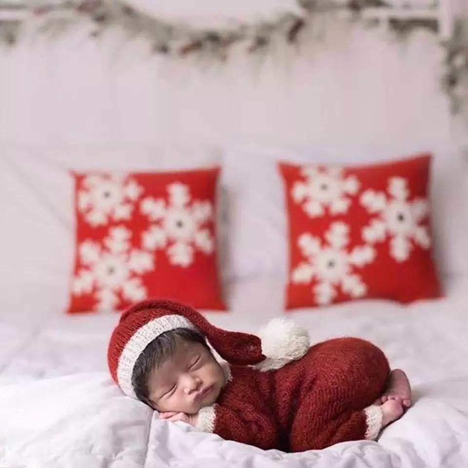 Baby Photograph Props Christmas Jumpsuit Bump baby and beyond