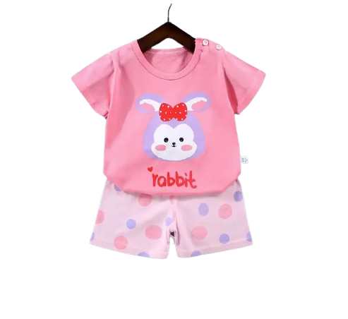 Baby Toddler T-shirt Pants Sets Cartoon Outfits