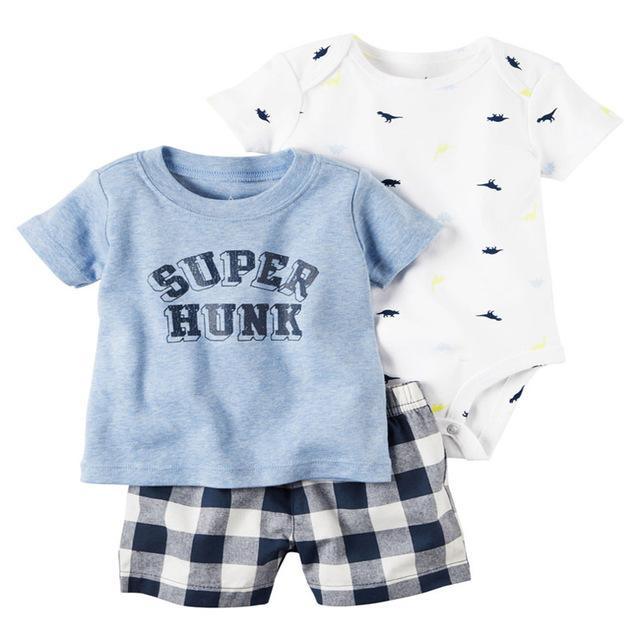 Baby Sets T Shirt Short Romper Outfit Bump baby and beyond