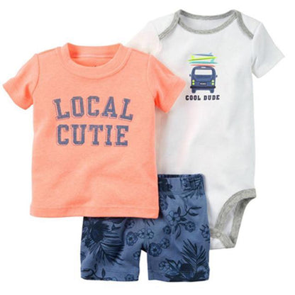 Baby Sets T Shirt Short Romper Outfit Bump baby and beyond