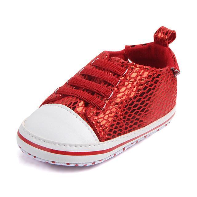 Baby Soft Bottom Sole Bling Mesh Shoes Bump baby and beyond