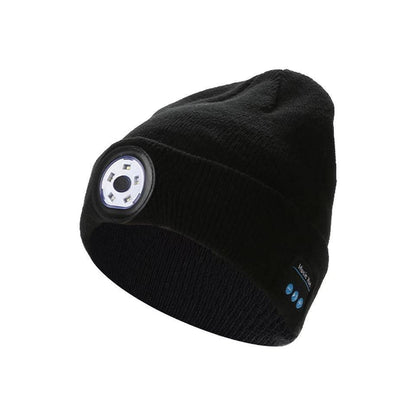 Bluetooth 5.0 Led Stereo Rechargeable Warm Hat Bump baby and beyond