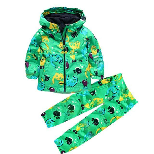 Boys Girls Hoddie Raincoat Waterproof Set Bump baby and beyond