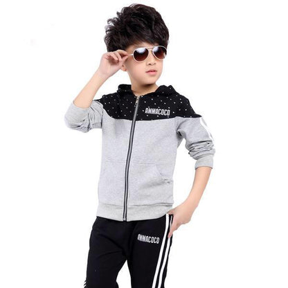 Boys Hooded Sports Tracksuit Pant Bump baby and beyond