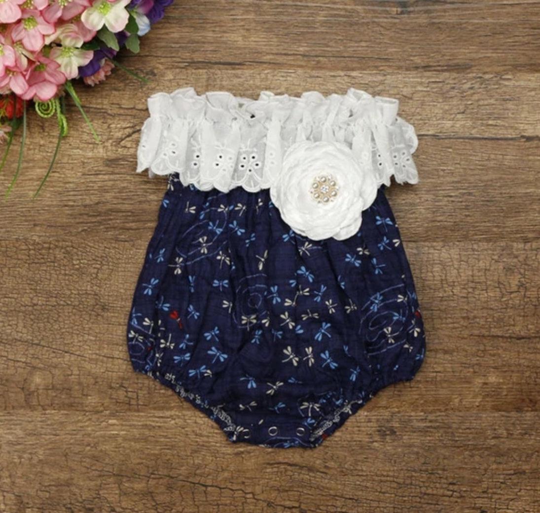 Casual Baby Girls Flower Romper Jumpsuit Bump baby and beyond