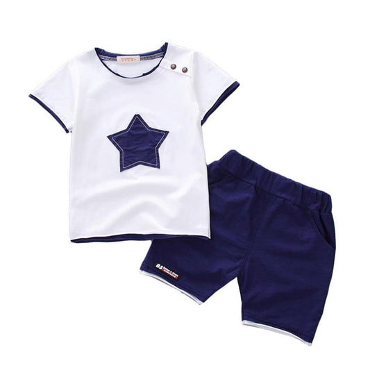 Casual Boys Summer Star Style Outfit Bump baby and beyond