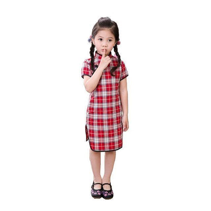 Children Qipao Chinese New Year Cheongsam Girls Clothes Bump baby and beyond