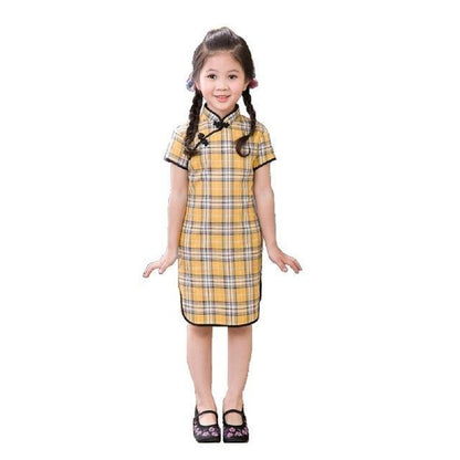 Children Qipao Chinese New Year Cheongsam Girls Clothes Bump baby and beyond