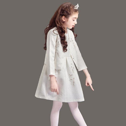 Exquisite teenage girl dress & coat party dress Bump baby and beyond