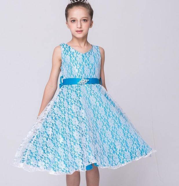 Girls Tulle Lace Birthday Party Frock Dress Bump baby and beyond