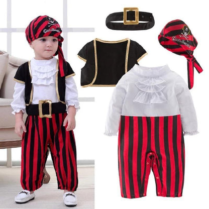 Halloween Boys Captain Cosplay Costume Bump baby and beyond