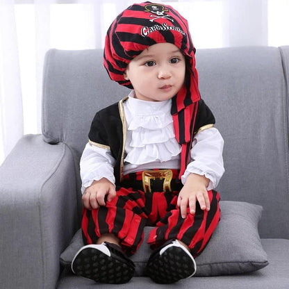 Halloween Boys Captain Cosplay Costume Bump baby and beyond