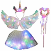 Children Girls Angel Wings With LED For Party