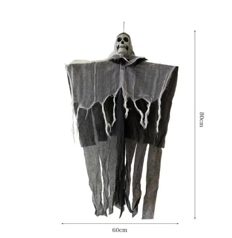 Halloween fabric skull decorative lamps