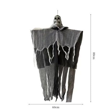 Halloween fabric skull decorative lamps