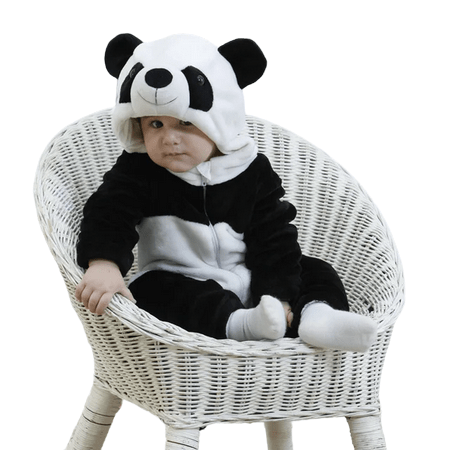 Infant Rompers Nemo Cartoon Pajamas Cosplay Costume White Black