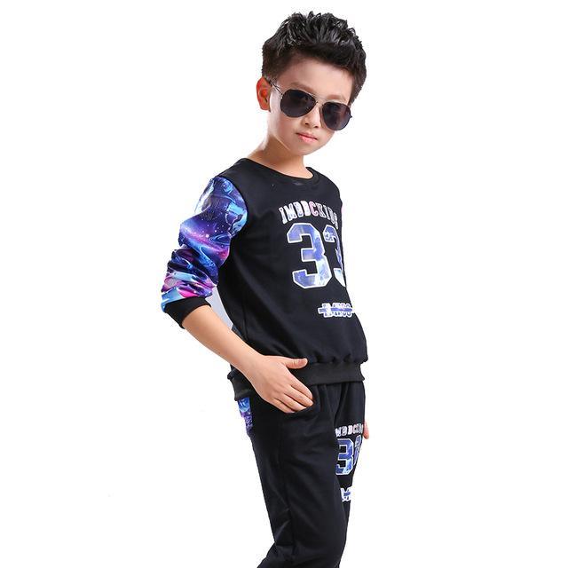 Kid Boys Tops Cartoon Tracksuit Sets Bump baby and beyond